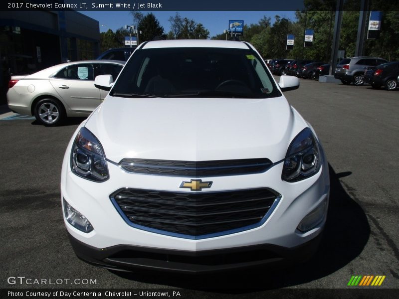 Summit White / Jet Black 2017 Chevrolet Equinox LT
