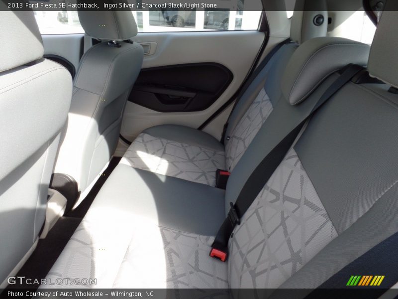 Ingot Silver / Charcoal Black/Light Stone 2013 Ford Fiesta SE Hatchback