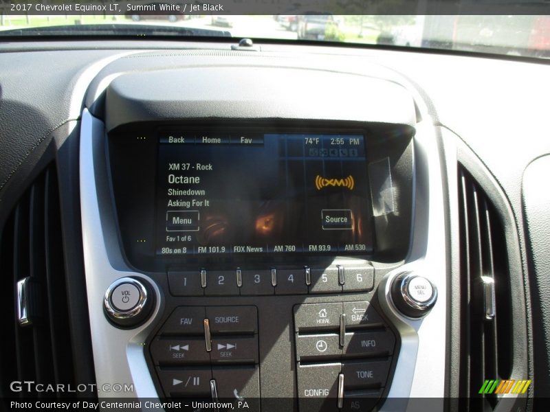 Summit White / Jet Black 2017 Chevrolet Equinox LT