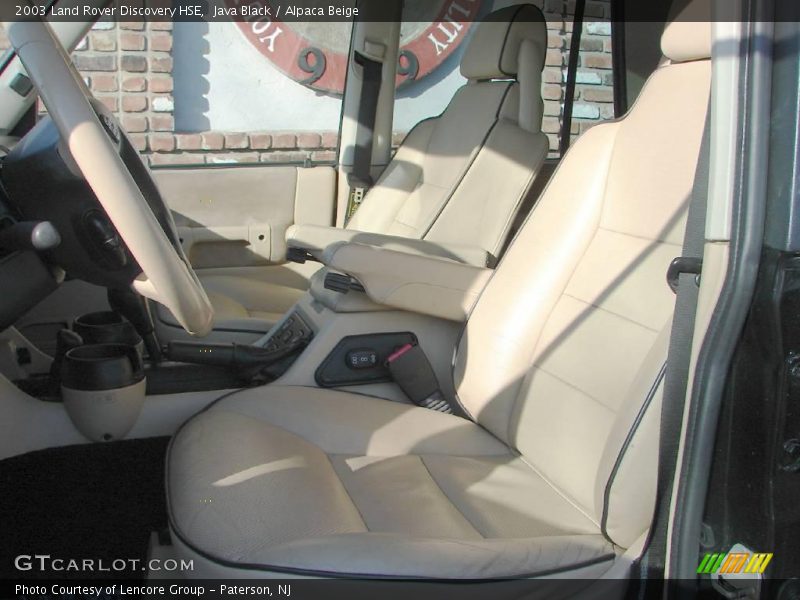Java Black / Alpaca Beige 2003 Land Rover Discovery HSE