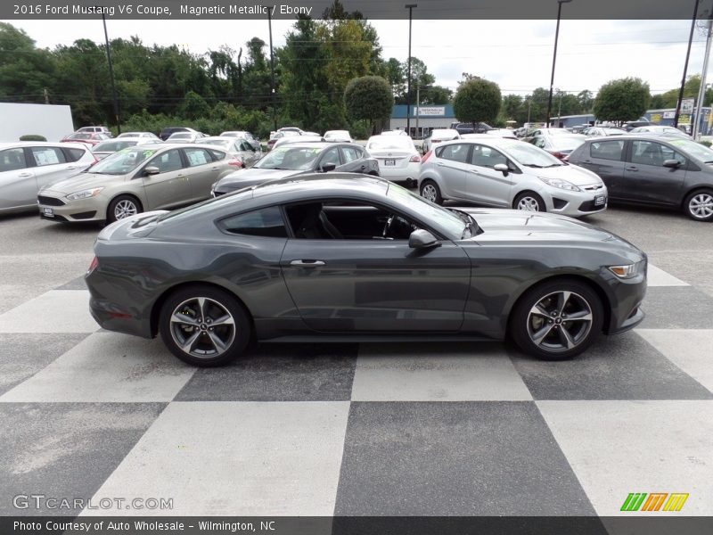 Magnetic Metallic / Ebony 2016 Ford Mustang V6 Coupe