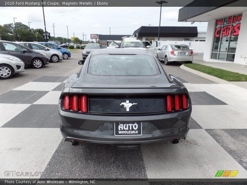 Magnetic Metallic / Ebony 2016 Ford Mustang V6 Coupe