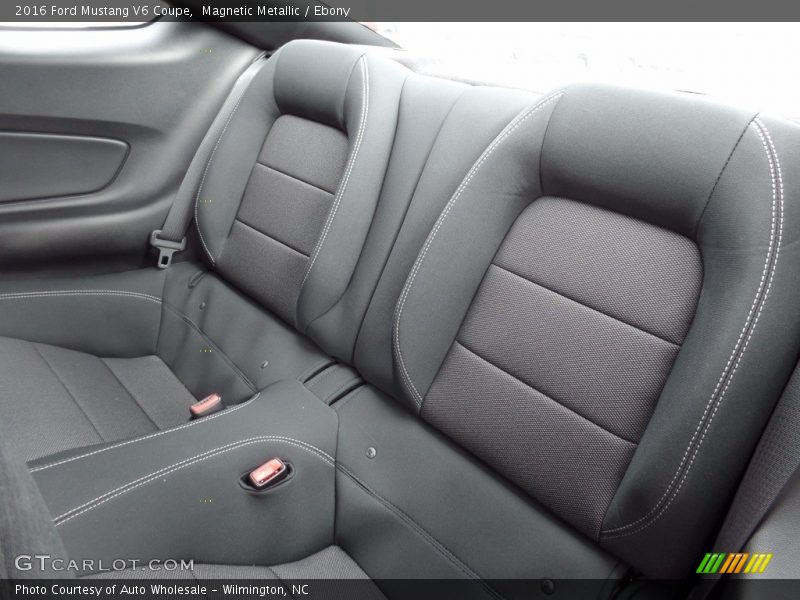 Magnetic Metallic / Ebony 2016 Ford Mustang V6 Coupe