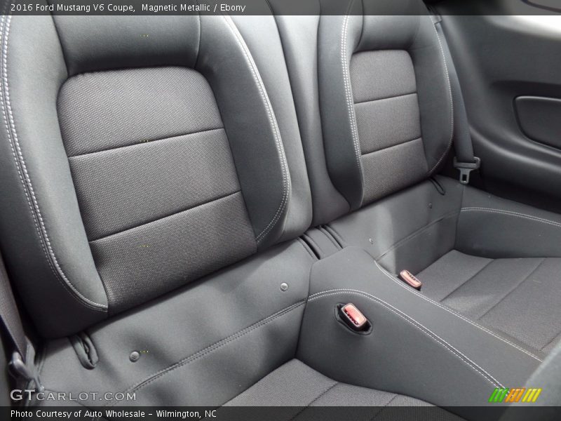 Magnetic Metallic / Ebony 2016 Ford Mustang V6 Coupe