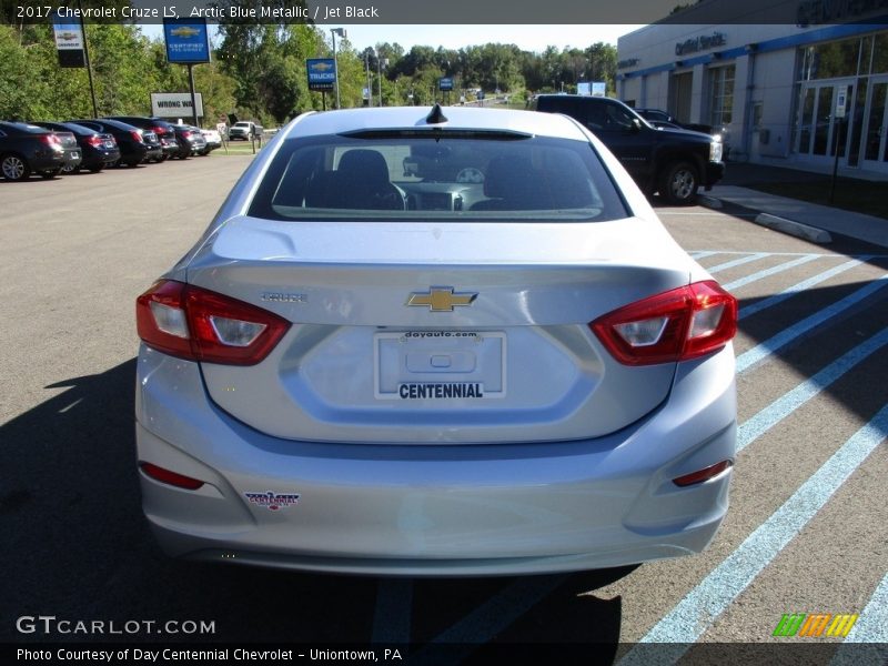 Arctic Blue Metallic / Jet Black 2017 Chevrolet Cruze LS