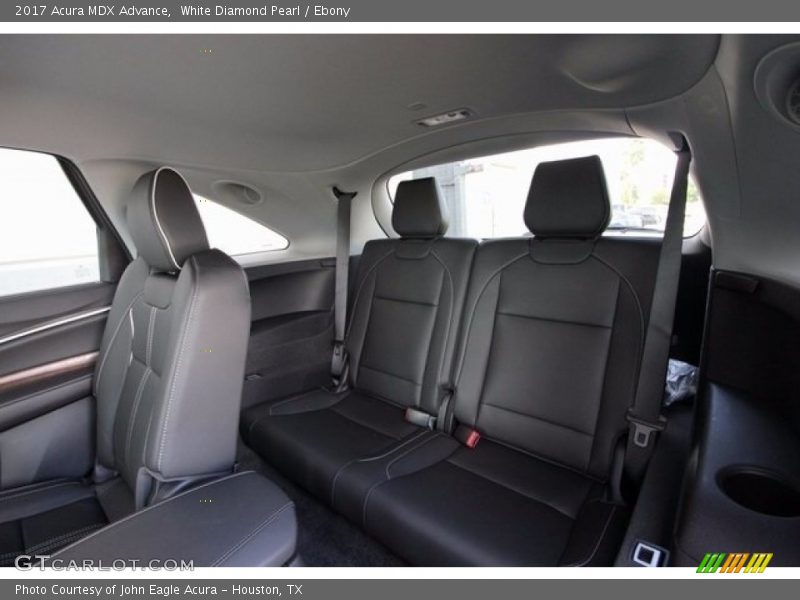 White Diamond Pearl / Ebony 2017 Acura MDX Advance