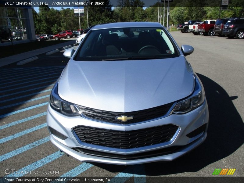 Arctic Blue Metallic / Jet Black 2017 Chevrolet Cruze LS