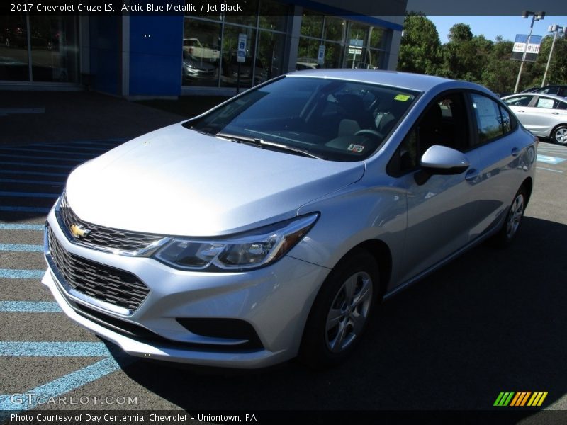 Arctic Blue Metallic / Jet Black 2017 Chevrolet Cruze LS