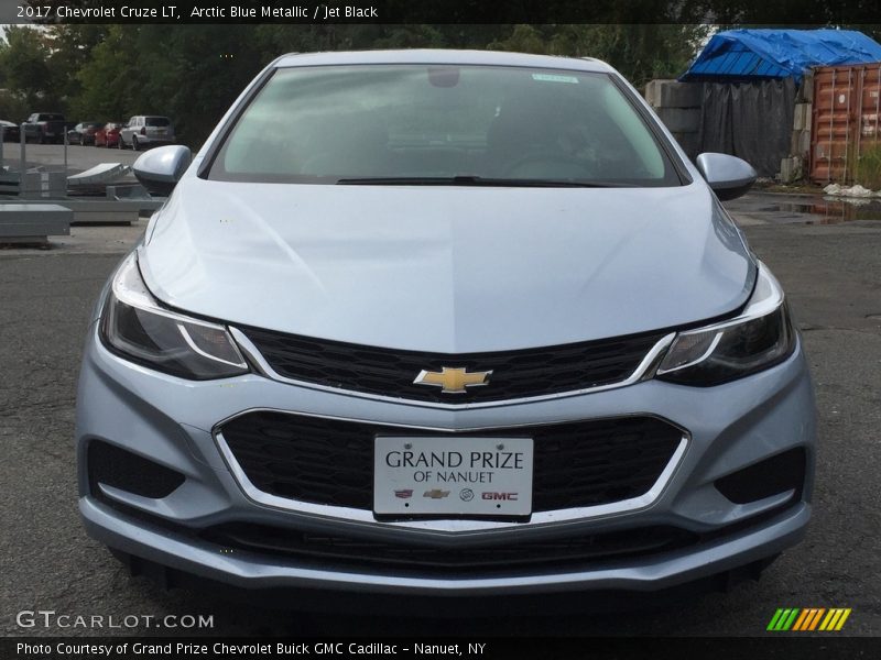 Arctic Blue Metallic / Jet Black 2017 Chevrolet Cruze LT