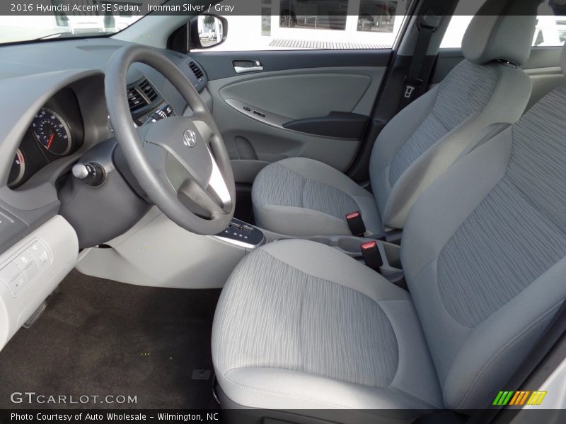 Ironman Silver / Gray 2016 Hyundai Accent SE Sedan