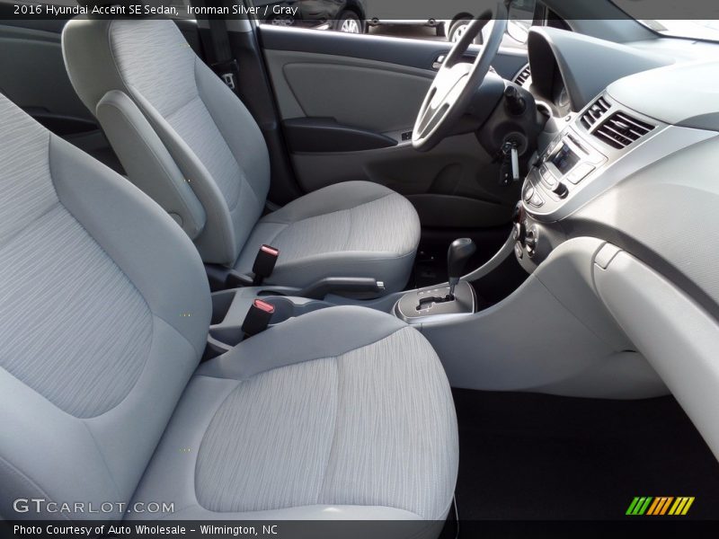 Ironman Silver / Gray 2016 Hyundai Accent SE Sedan