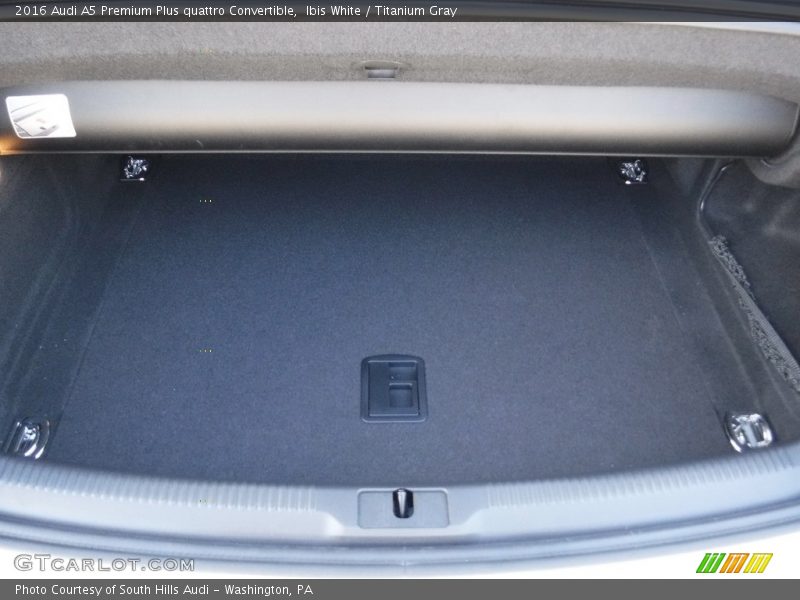 Ibis White / Titanium Gray 2016 Audi A5 Premium Plus quattro Convertible