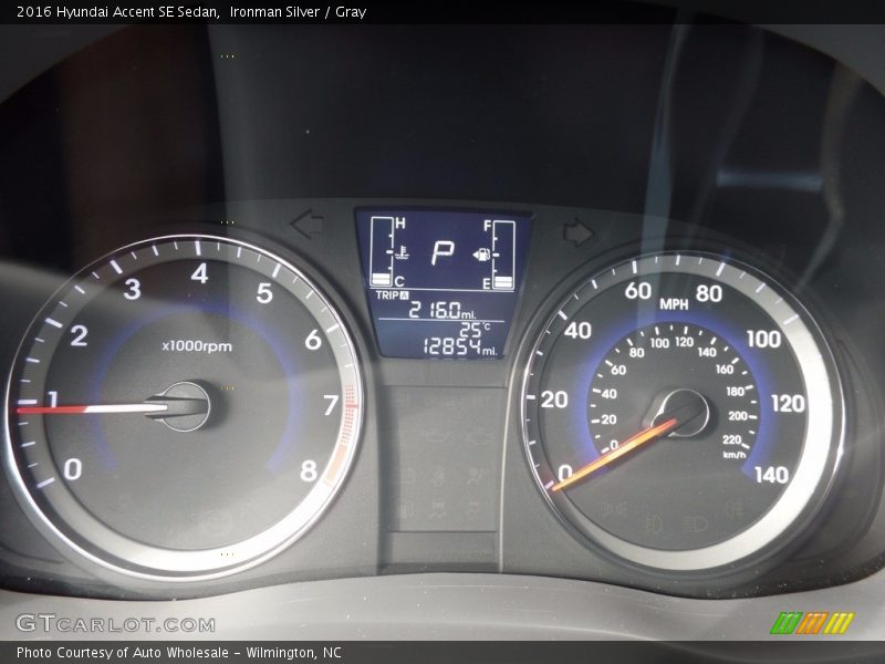 Ironman Silver / Gray 2016 Hyundai Accent SE Sedan