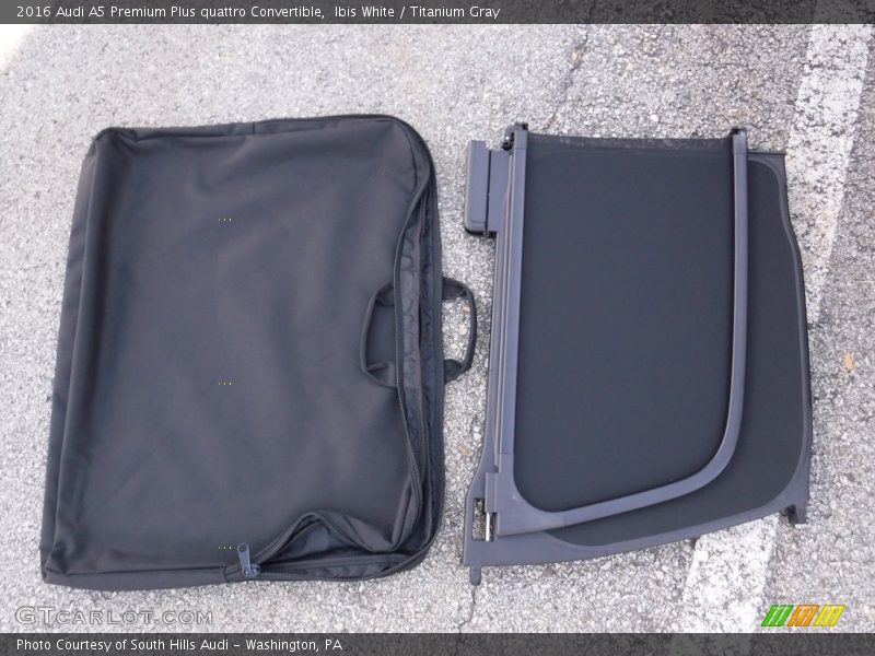 Ibis White / Titanium Gray 2016 Audi A5 Premium Plus quattro Convertible