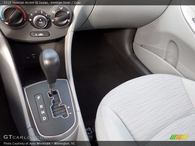Ironman Silver / Gray 2016 Hyundai Accent SE Sedan