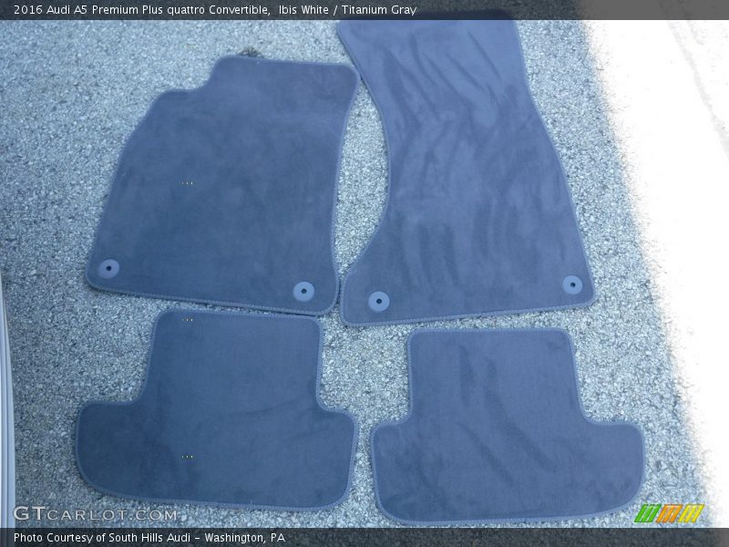 Ibis White / Titanium Gray 2016 Audi A5 Premium Plus quattro Convertible