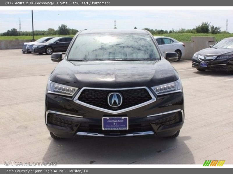 Crystal Black Pearl / Parchment 2017 Acura MDX Technology