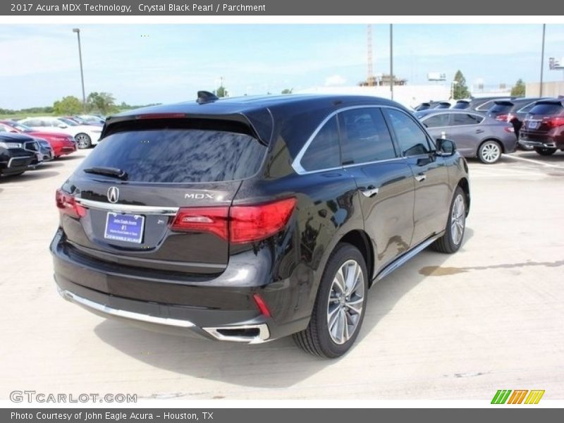 Crystal Black Pearl / Parchment 2017 Acura MDX Technology