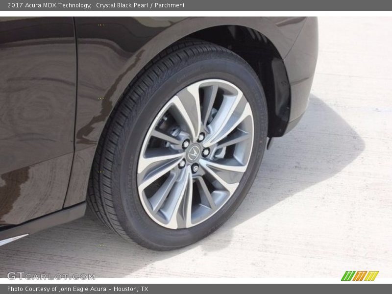 Crystal Black Pearl / Parchment 2017 Acura MDX Technology