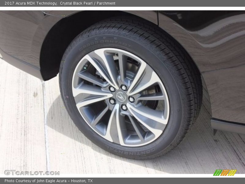 Crystal Black Pearl / Parchment 2017 Acura MDX Technology
