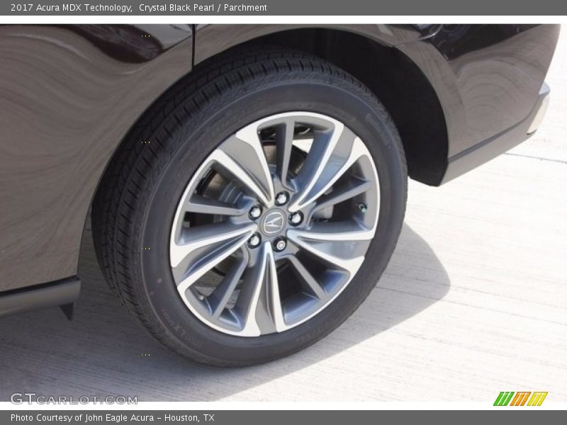 Crystal Black Pearl / Parchment 2017 Acura MDX Technology