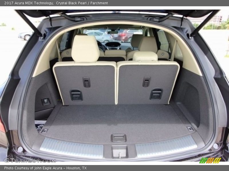 Crystal Black Pearl / Parchment 2017 Acura MDX Technology