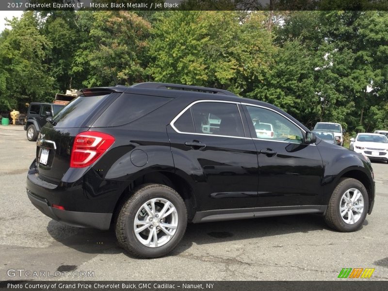 Mosaic Black Metallic / Jet Black 2017 Chevrolet Equinox LT