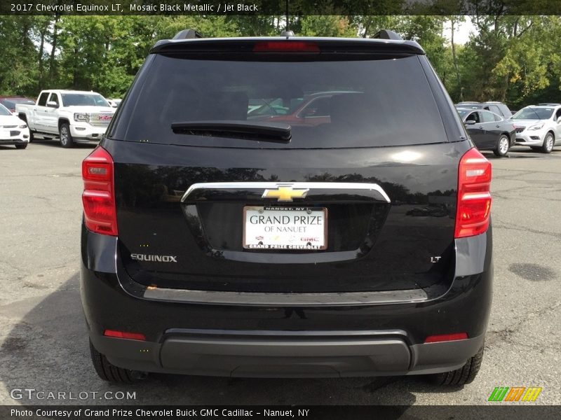 Mosaic Black Metallic / Jet Black 2017 Chevrolet Equinox LT