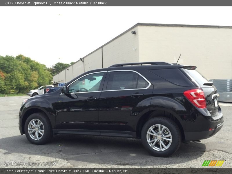 Mosaic Black Metallic / Jet Black 2017 Chevrolet Equinox LT