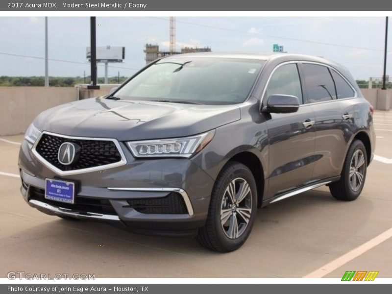Modern Steel Metallic / Ebony 2017 Acura MDX