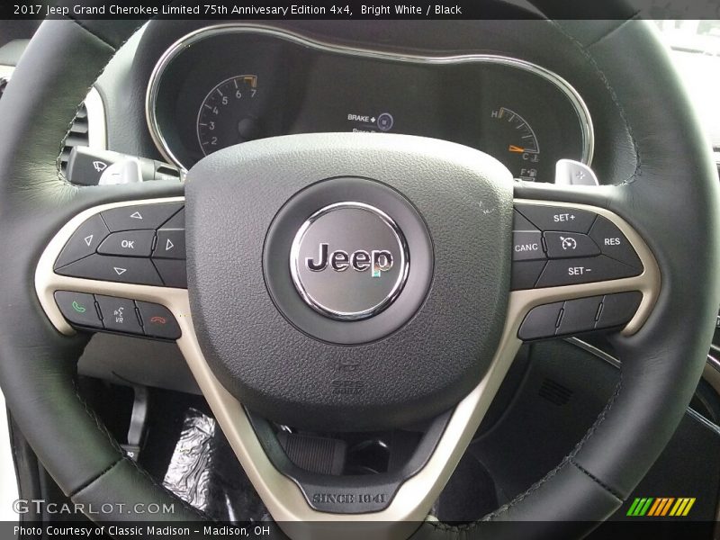 Bright White / Black 2017 Jeep Grand Cherokee Limited 75th Annivesary Edition 4x4