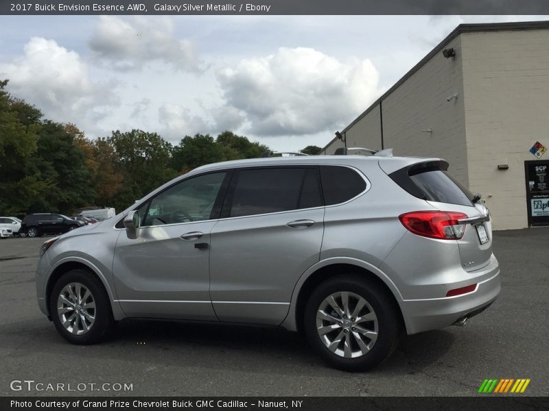 Galaxy Silver Metallic / Ebony 2017 Buick Envision Essence AWD
