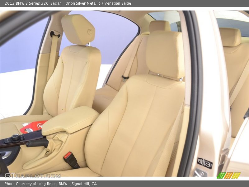 Orion Silver Metallic / Venetian Beige 2013 BMW 3 Series 320i Sedan