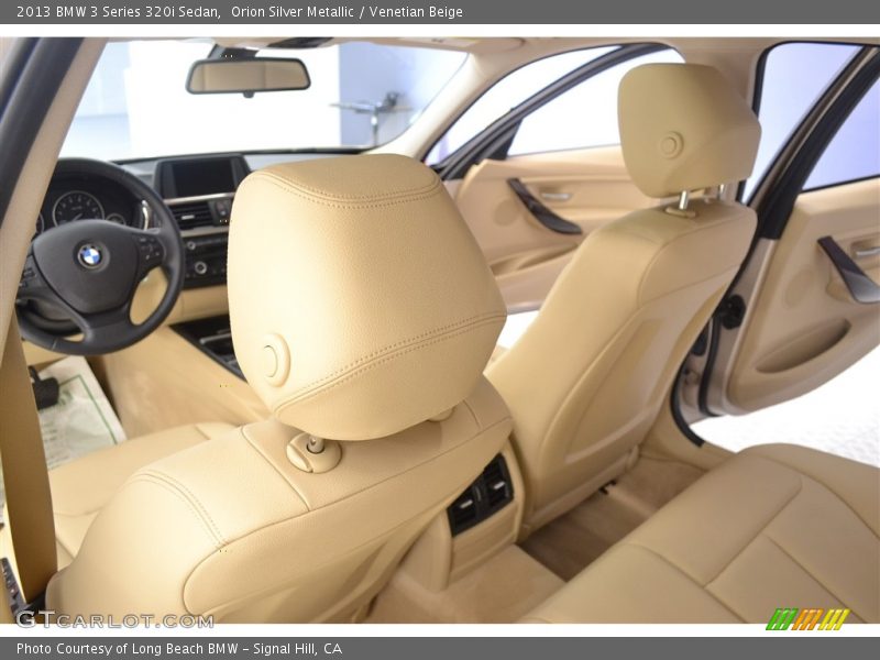 Orion Silver Metallic / Venetian Beige 2013 BMW 3 Series 320i Sedan