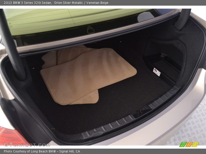 Orion Silver Metallic / Venetian Beige 2013 BMW 3 Series 320i Sedan