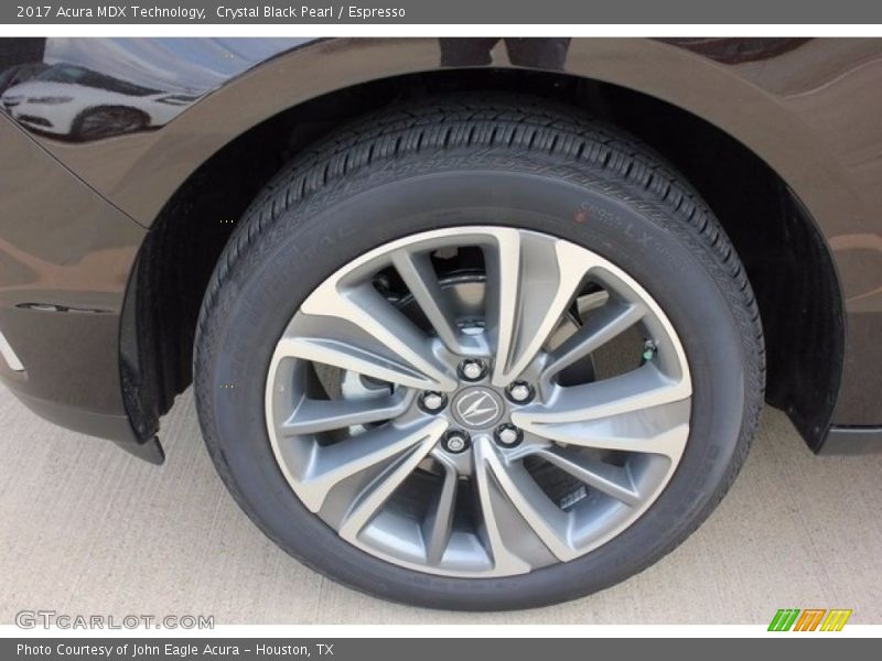 Crystal Black Pearl / Espresso 2017 Acura MDX Technology