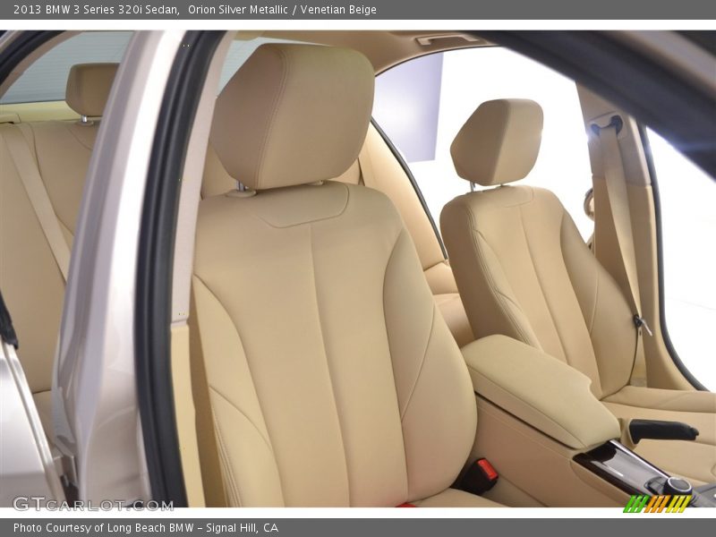 Orion Silver Metallic / Venetian Beige 2013 BMW 3 Series 320i Sedan