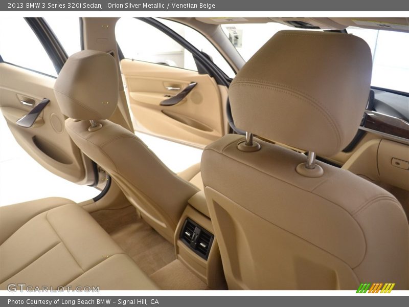 Orion Silver Metallic / Venetian Beige 2013 BMW 3 Series 320i Sedan
