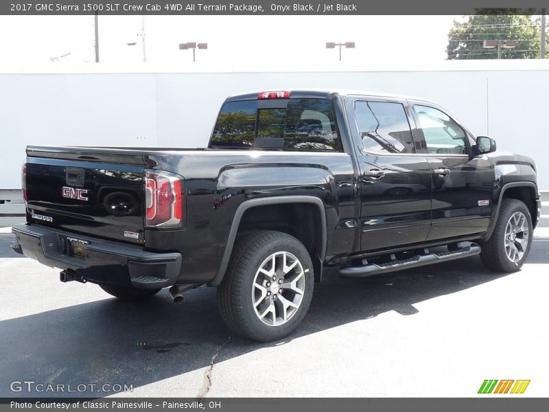 Onyx Black / Jet Black 2017 GMC Sierra 1500 SLT Crew Cab 4WD All Terrain Package