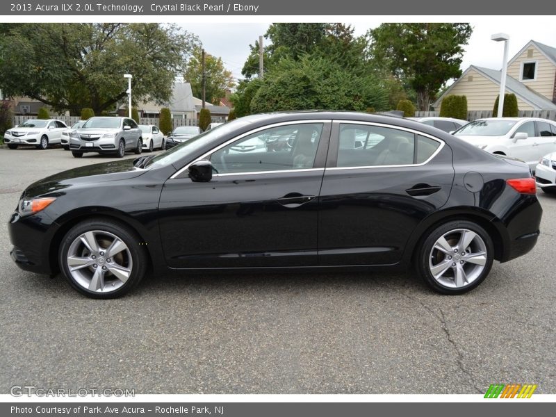 Crystal Black Pearl / Ebony 2013 Acura ILX 2.0L Technology