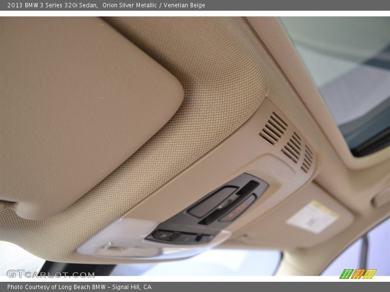 Orion Silver Metallic / Venetian Beige 2013 BMW 3 Series 320i Sedan