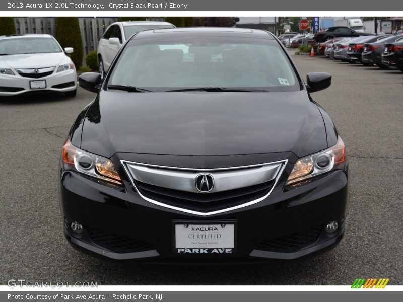 Crystal Black Pearl / Ebony 2013 Acura ILX 2.0L Technology