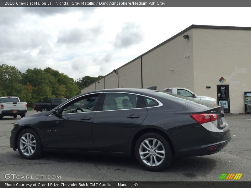 Nightfall Gray Metallic / Dark Atmosphere/Medium Ash Gray 2016 Chevrolet Malibu LT