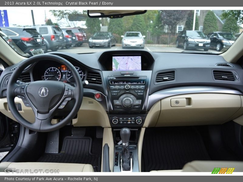 Crystal Black Pearl / Ebony 2013 Acura ILX 2.0L Technology