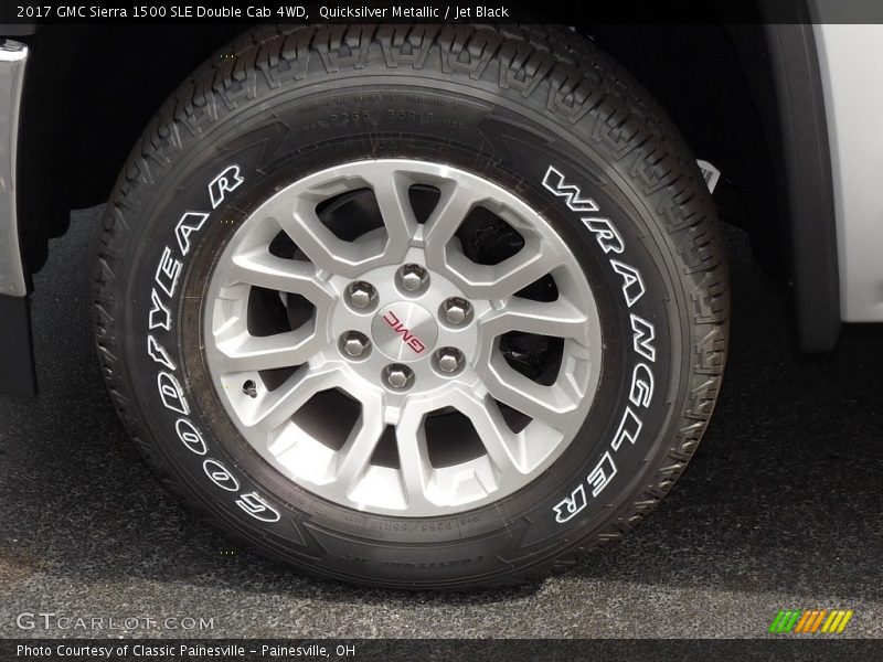  2017 Sierra 1500 SLE Double Cab 4WD Wheel