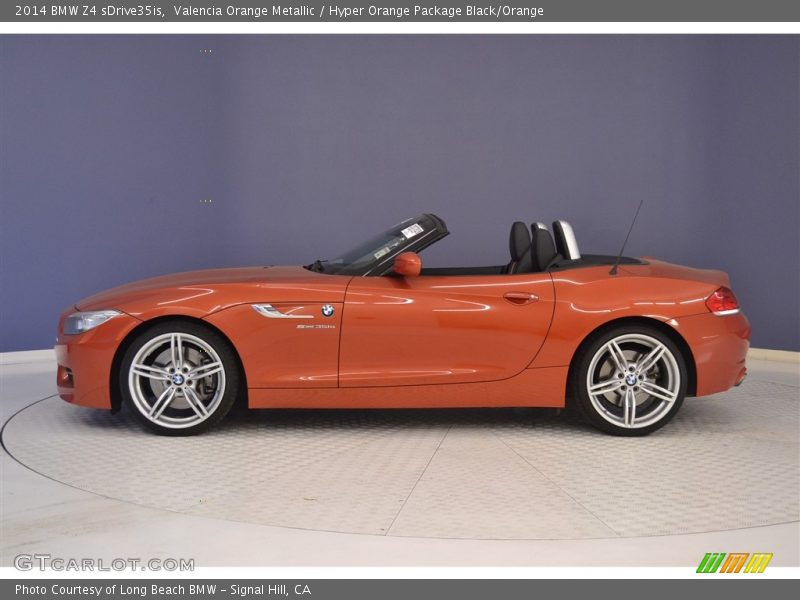  2014 Z4 sDrive35is Valencia Orange Metallic