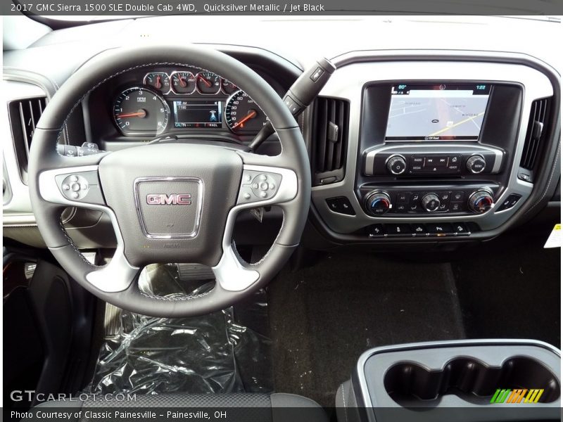 Controls of 2017 Sierra 1500 SLE Double Cab 4WD