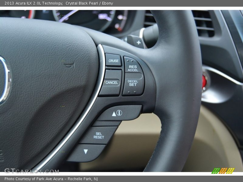 Crystal Black Pearl / Ebony 2013 Acura ILX 2.0L Technology