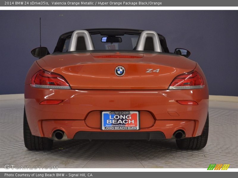 Valencia Orange Metallic / Hyper Orange Package Black/Orange 2014 BMW Z4 sDrive35is