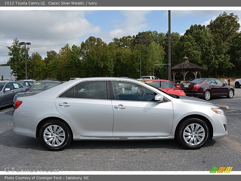 Classic Silver Metallic / Ivory 2013 Toyota Camry LE